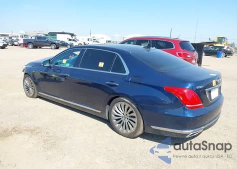 2019 Genesis G90 5.0 Ultimate z USA, uszkodzony, nr VIN KMHG54JH3KU053181